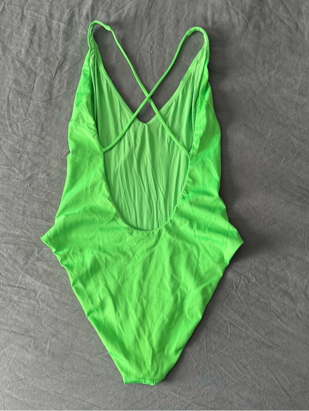 Apple Neon Green One-Piece Weekender Swimsuit - Picture 5 of 7